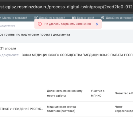 Описание события